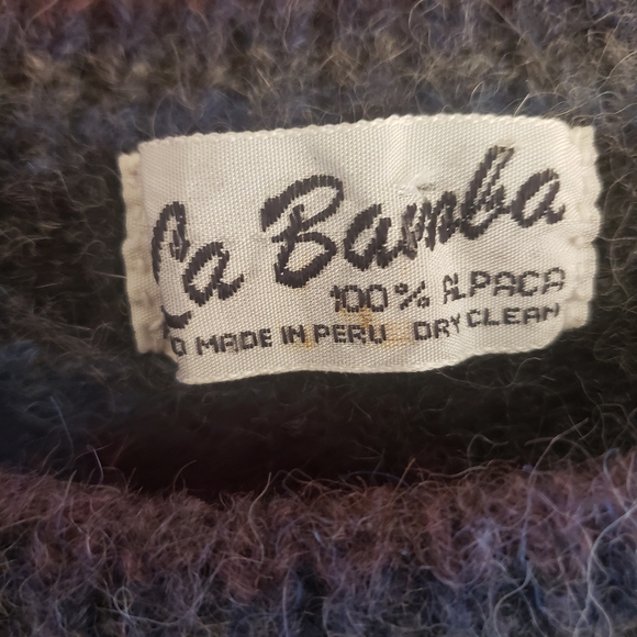 Peruvian 100% Alpaca wool sweater, size s - Picture 4 of 4